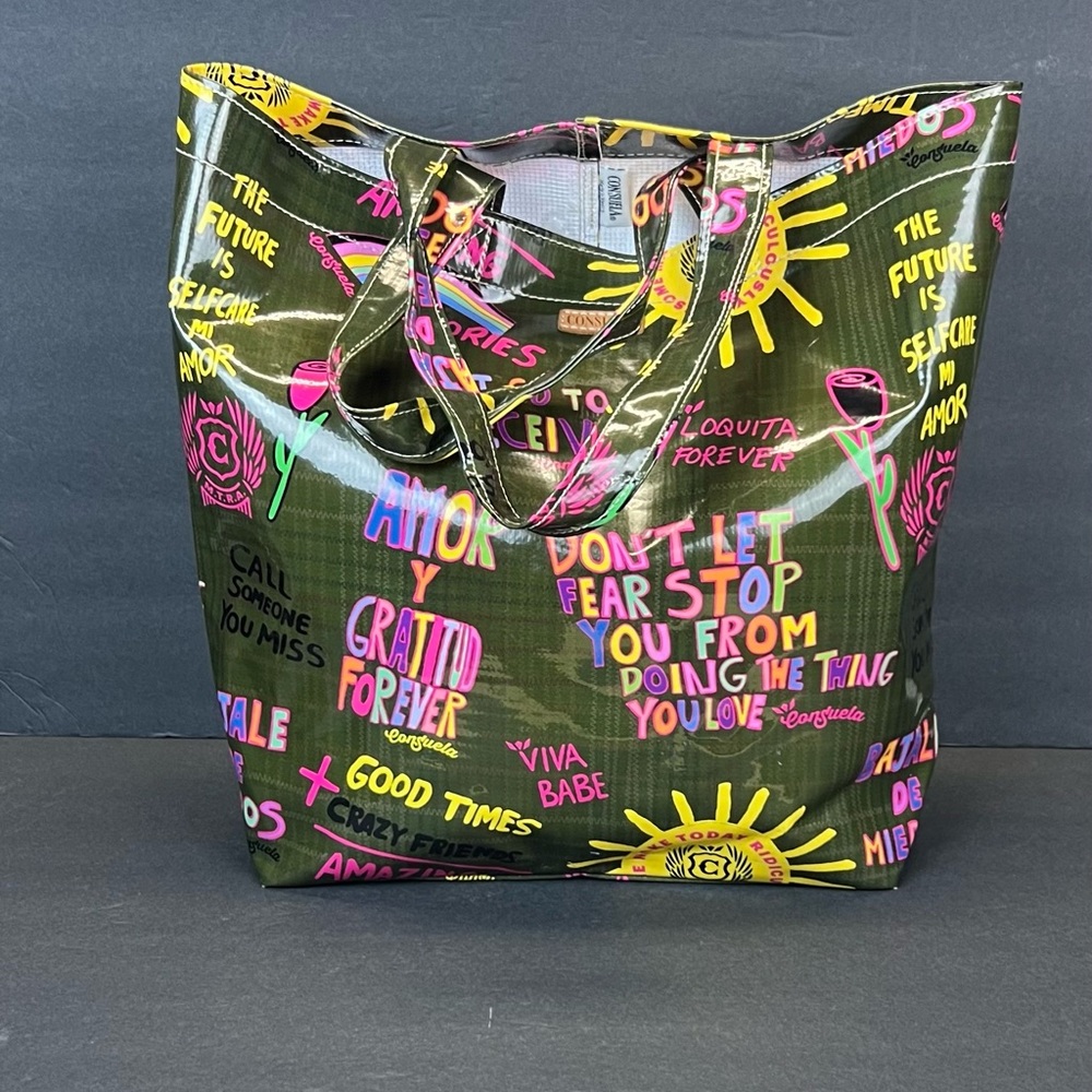 Consuela Multicolor Graphic Tote - Picture 9 of 11